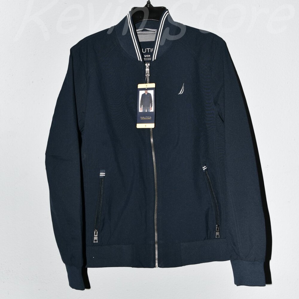 Blue  - Nautica‎ Men's Bomber Jacket